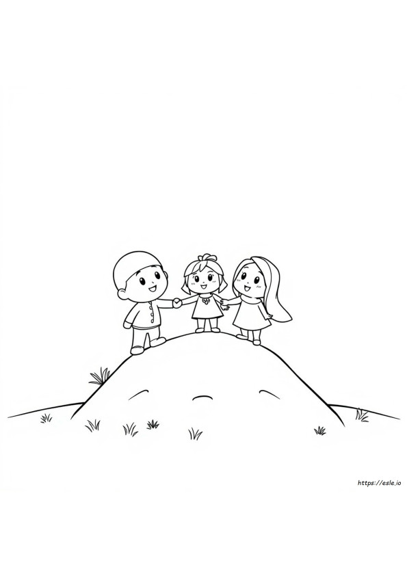 Pocoyo Și Prietenii Pocoyo Desene De Colorat