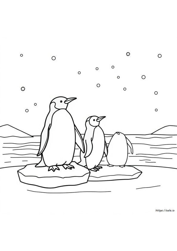 Free Printable Penguin Coloring Pages For Adults