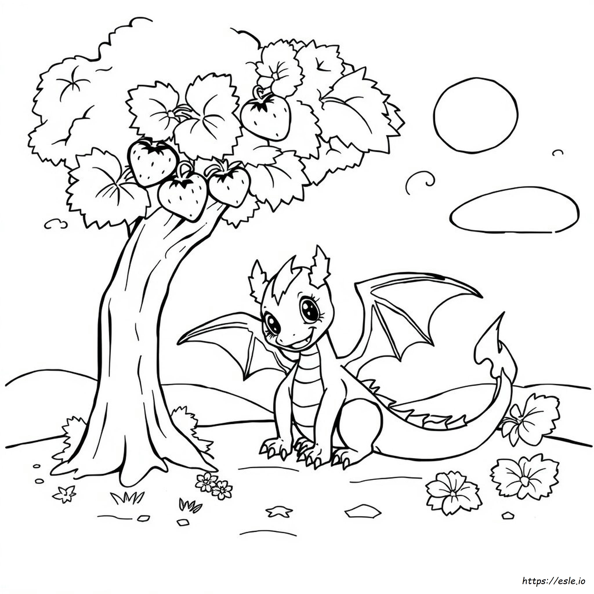Dragon Liliac Strawberry Shortcake De Colorat