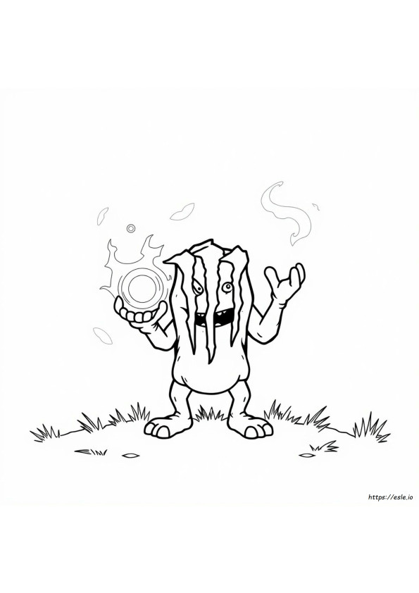 Coloriage Logo Monster Energy