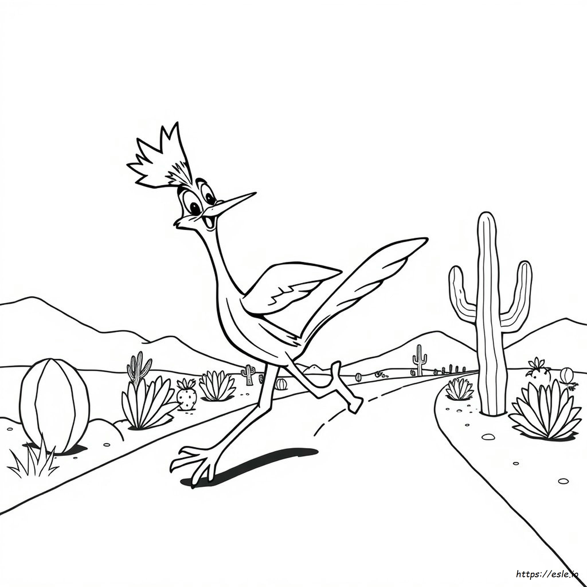 Road Runner Coloring Pages To Print