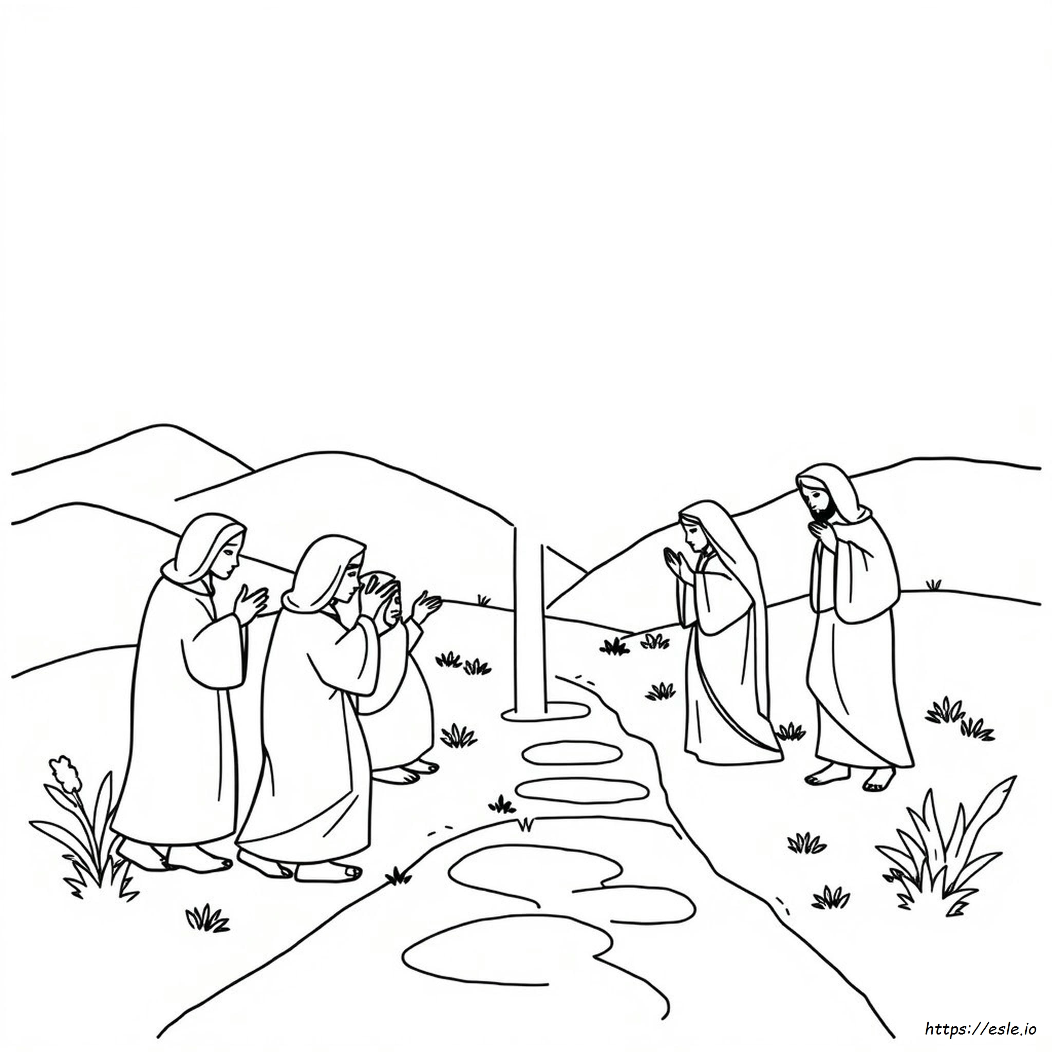 Free Printable Stations Of The Cross Catholic Coloring Pages