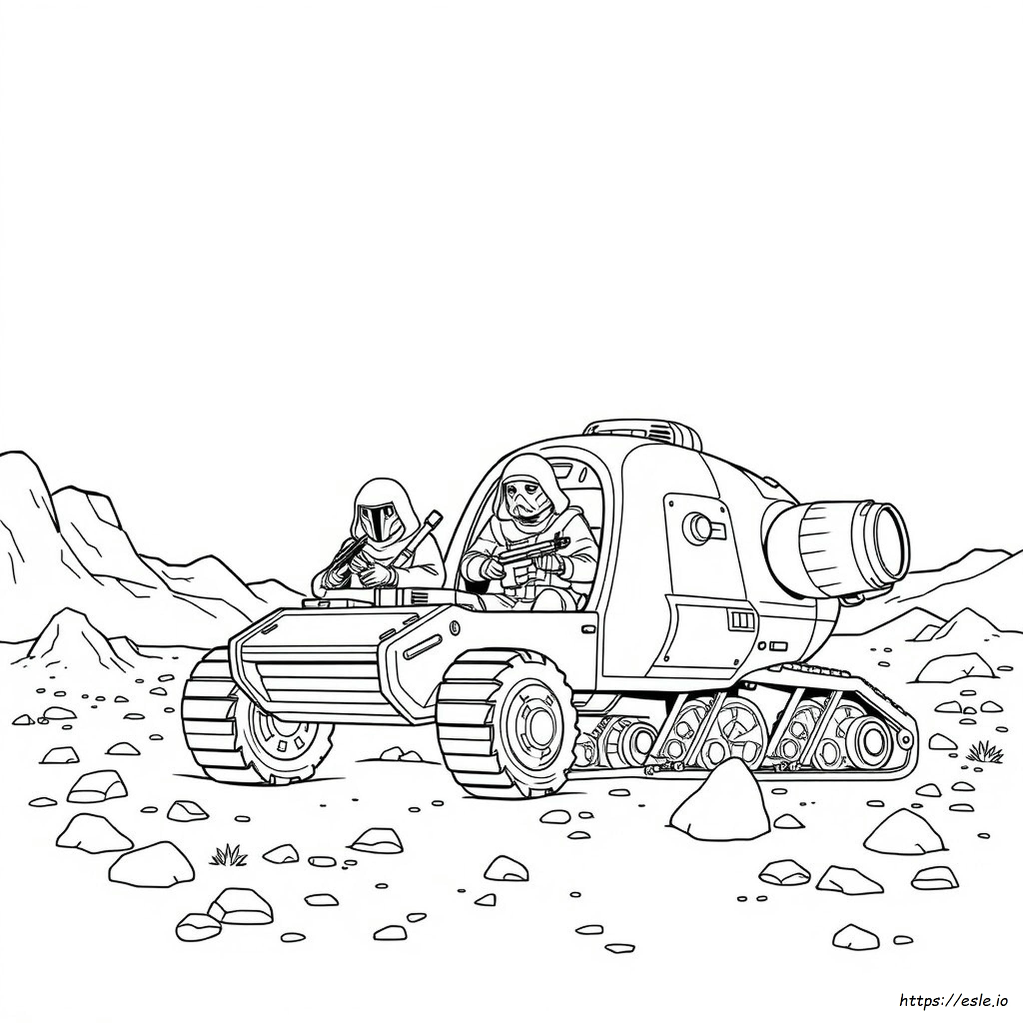 Jawa Coloring Page