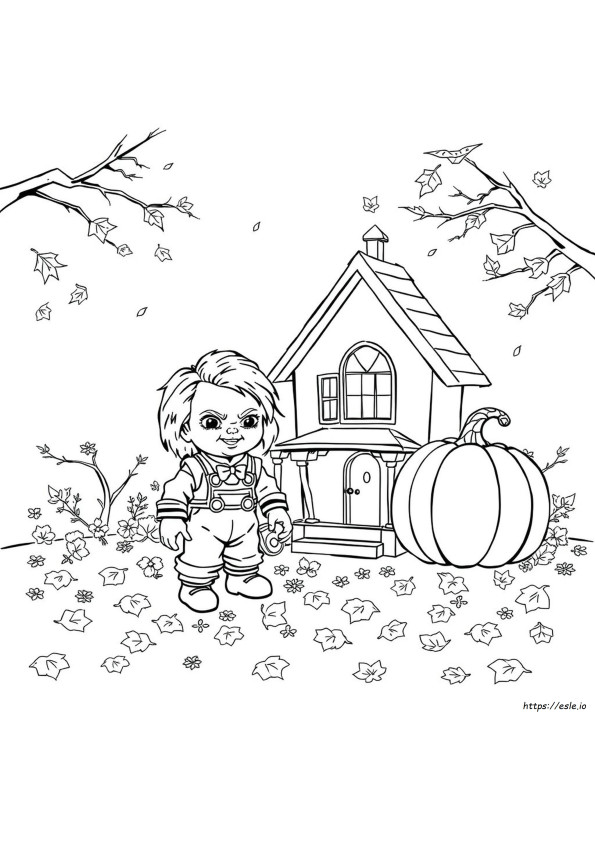 Darmowe Kolorowanki Do Druku Chucky