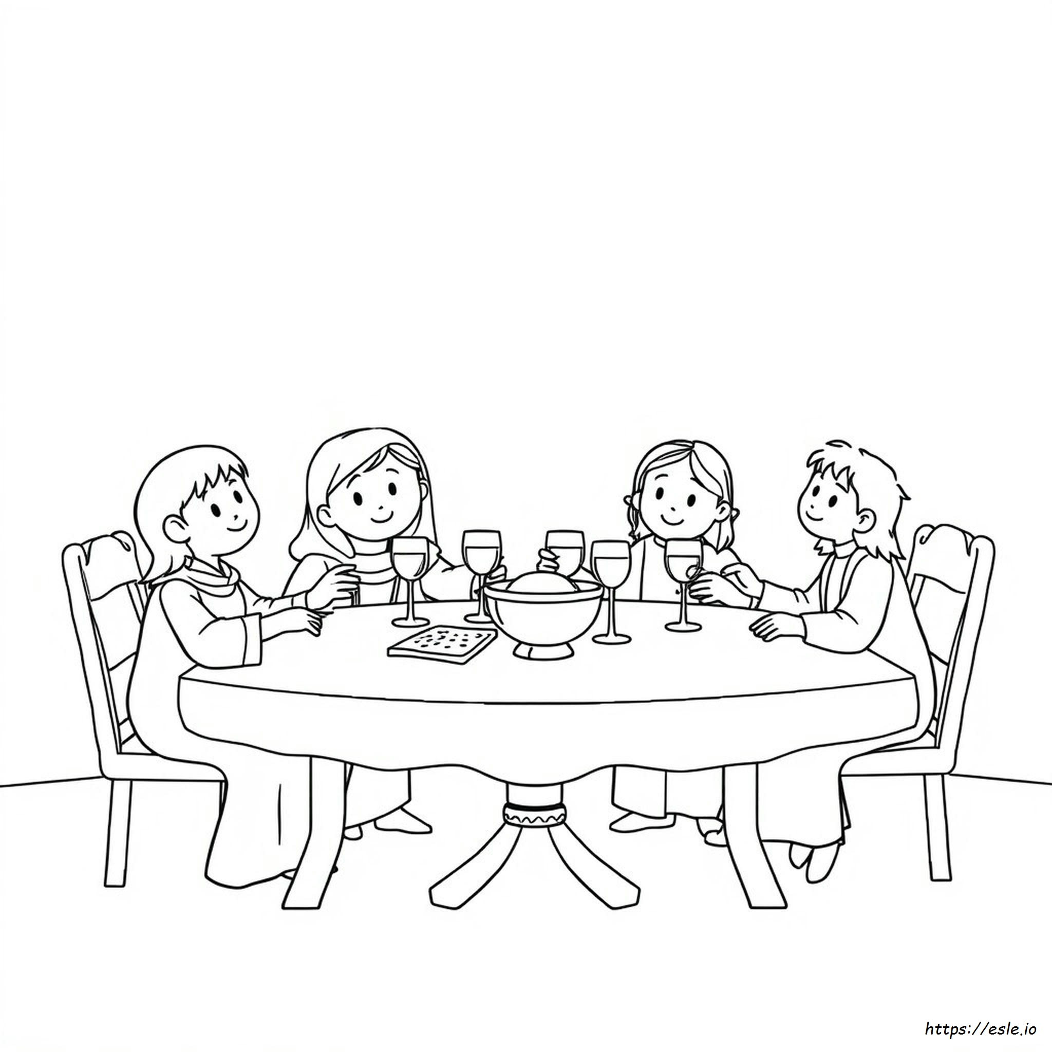 Coloring Pages Passover Story