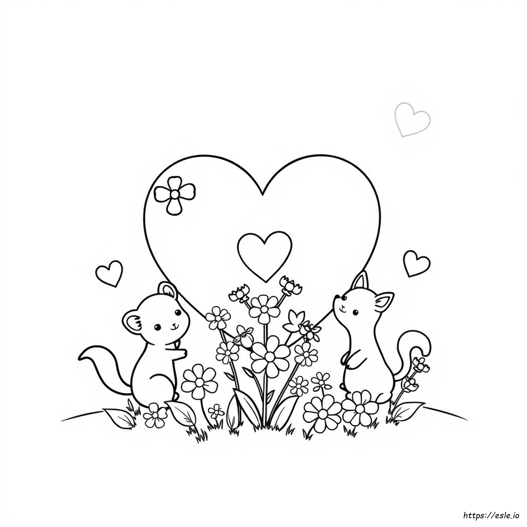 Free Printable Preschool Valentine Coloring Pages