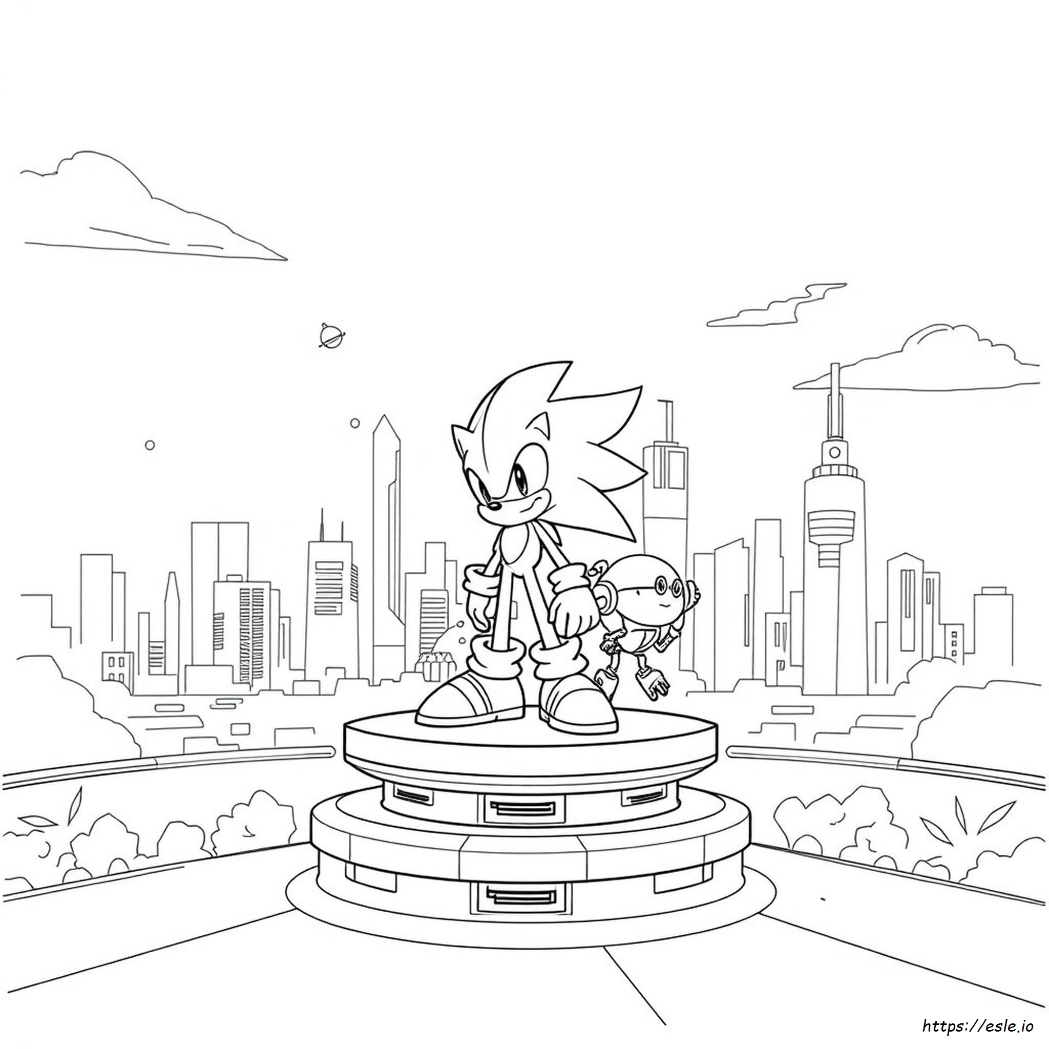 Sonic Exe Ausmalbilder