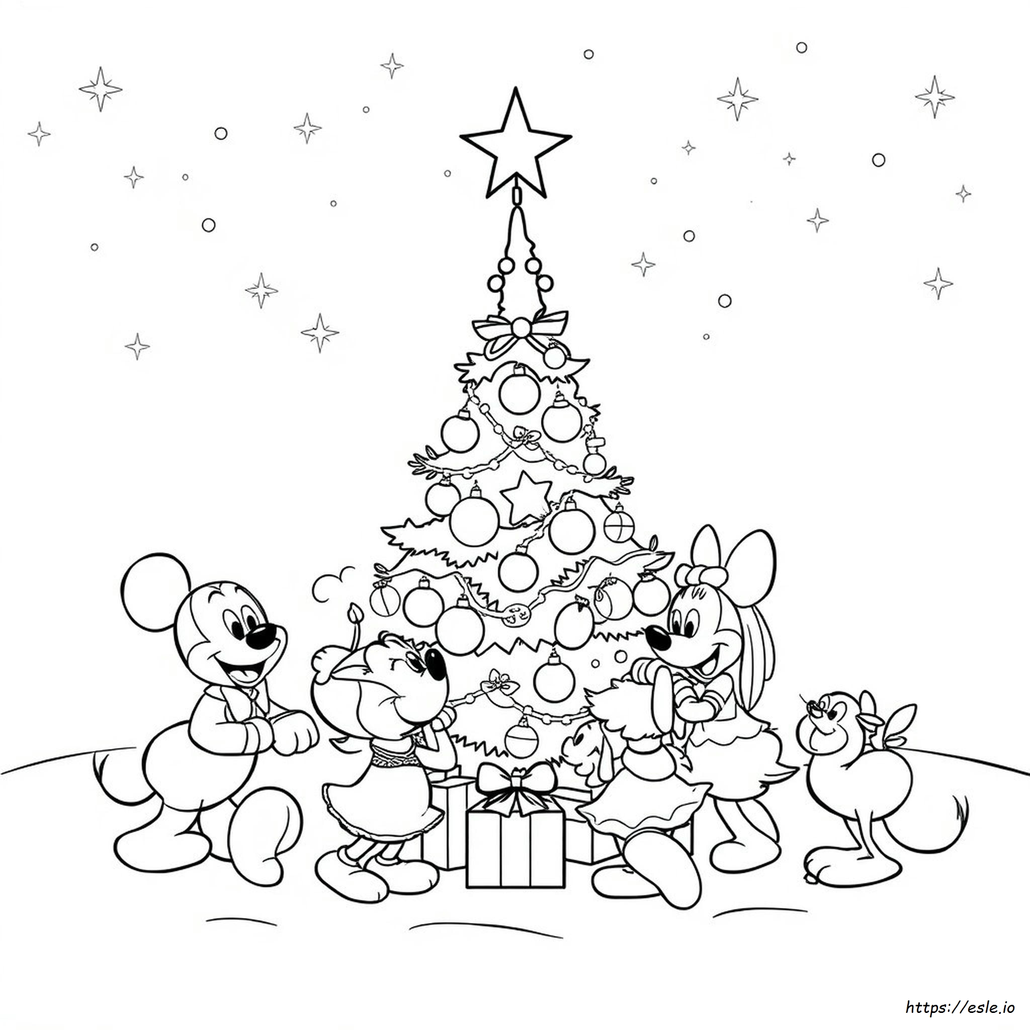 Disegni Natalizi Disney Da Colorare Stampabili In Pdf