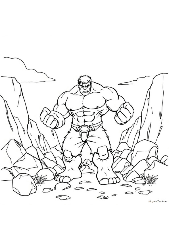 Hulk Coloring Pictures