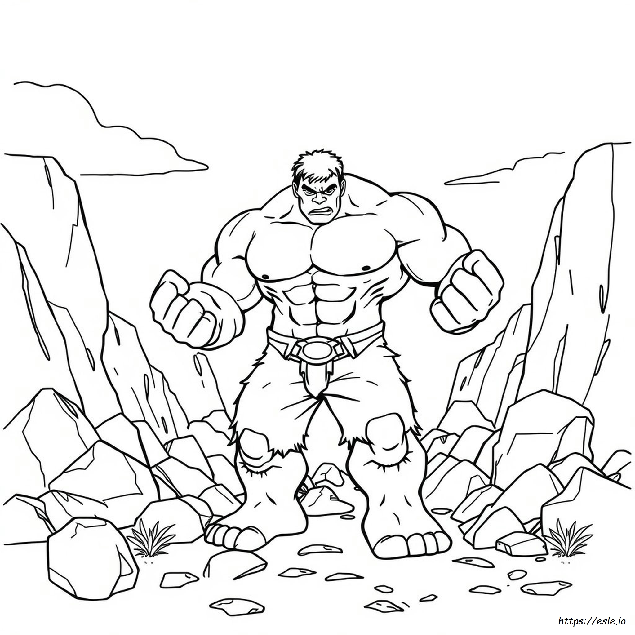 Hulk Coloring Pictures