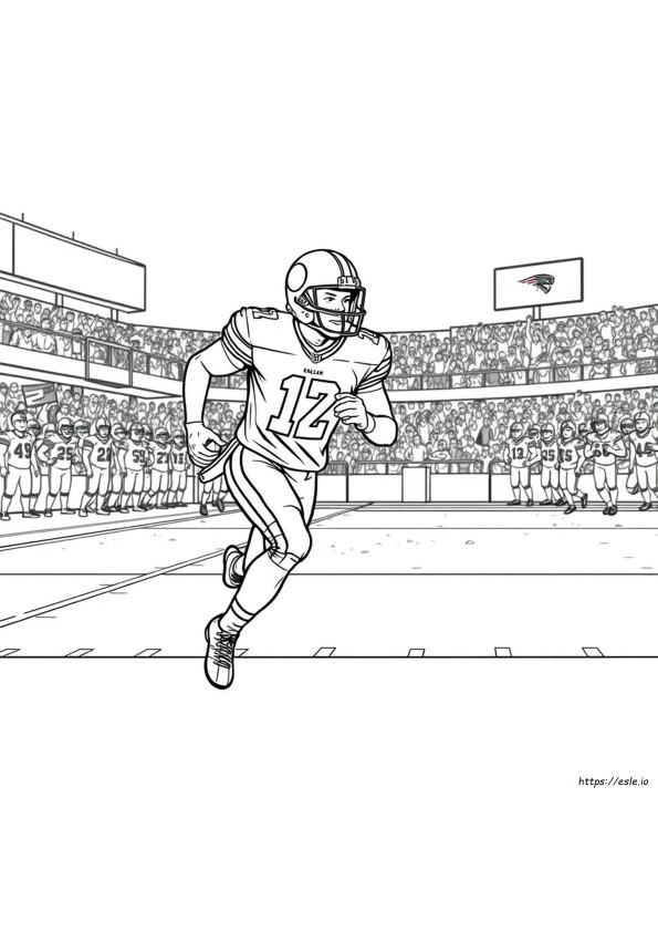 Football Coloring Pages Nfl
