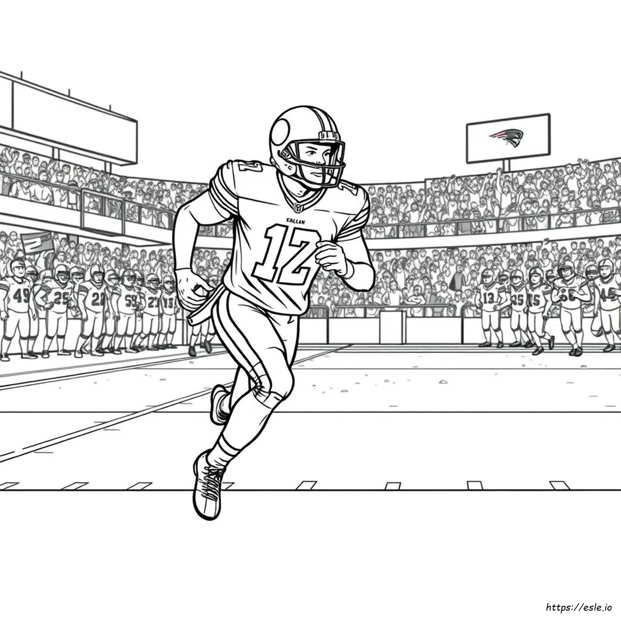 Football Coloring Pages Nfl