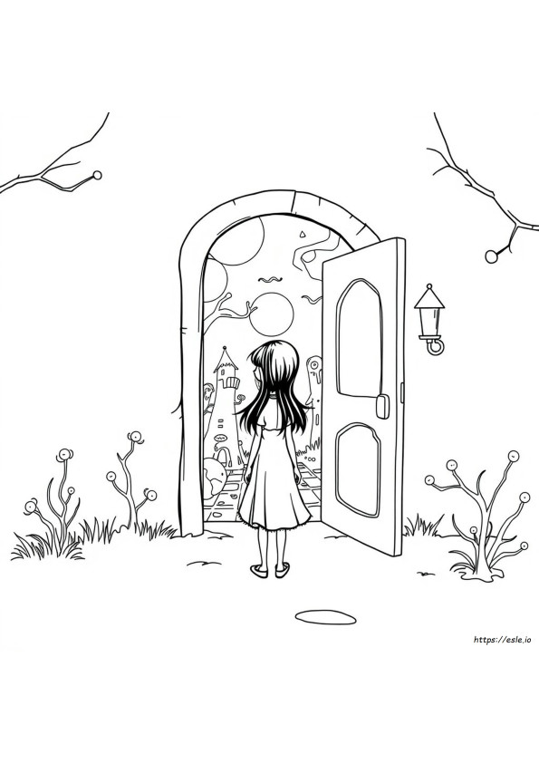 Coraline Desenhos Para Colorir