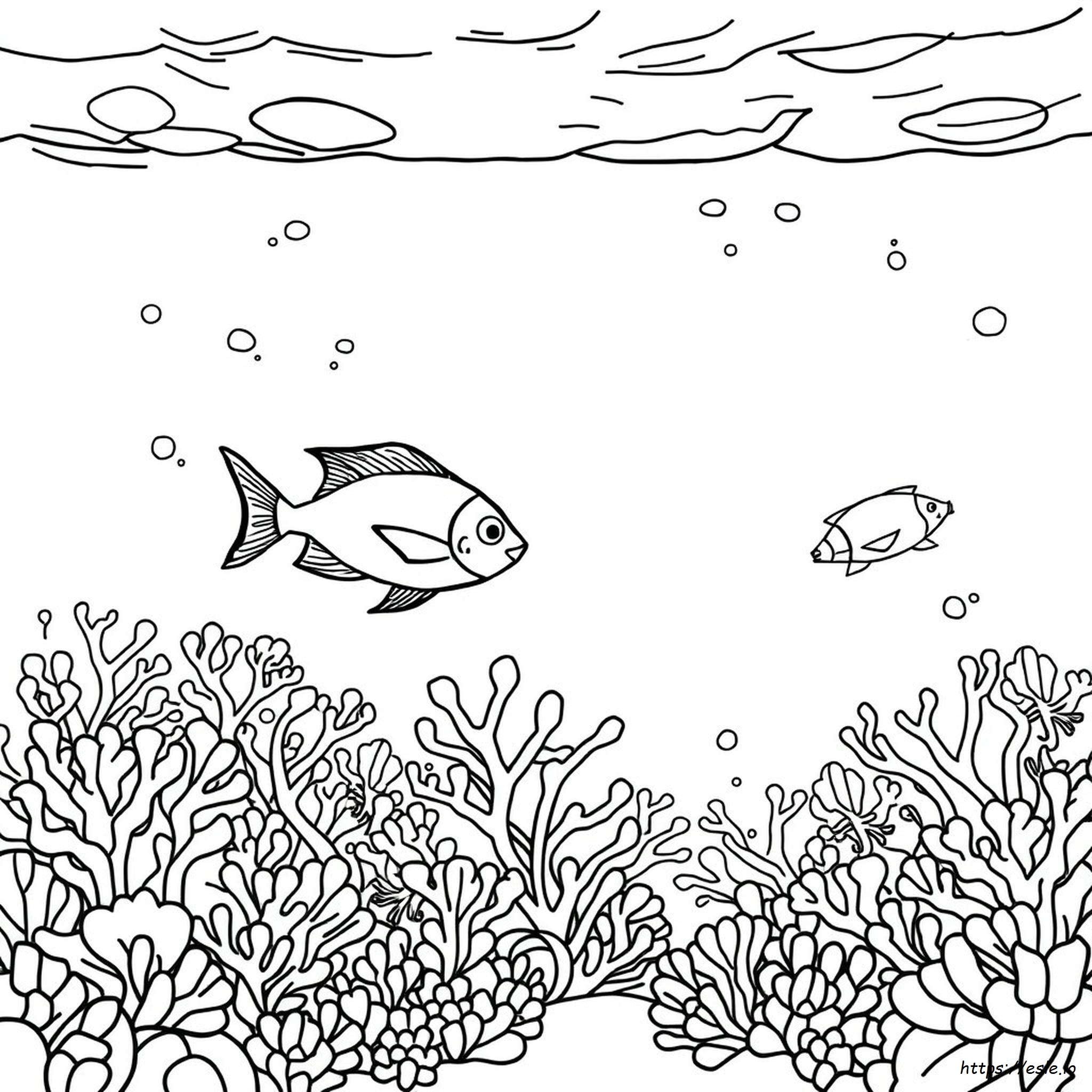 Underwater Coloring Pages