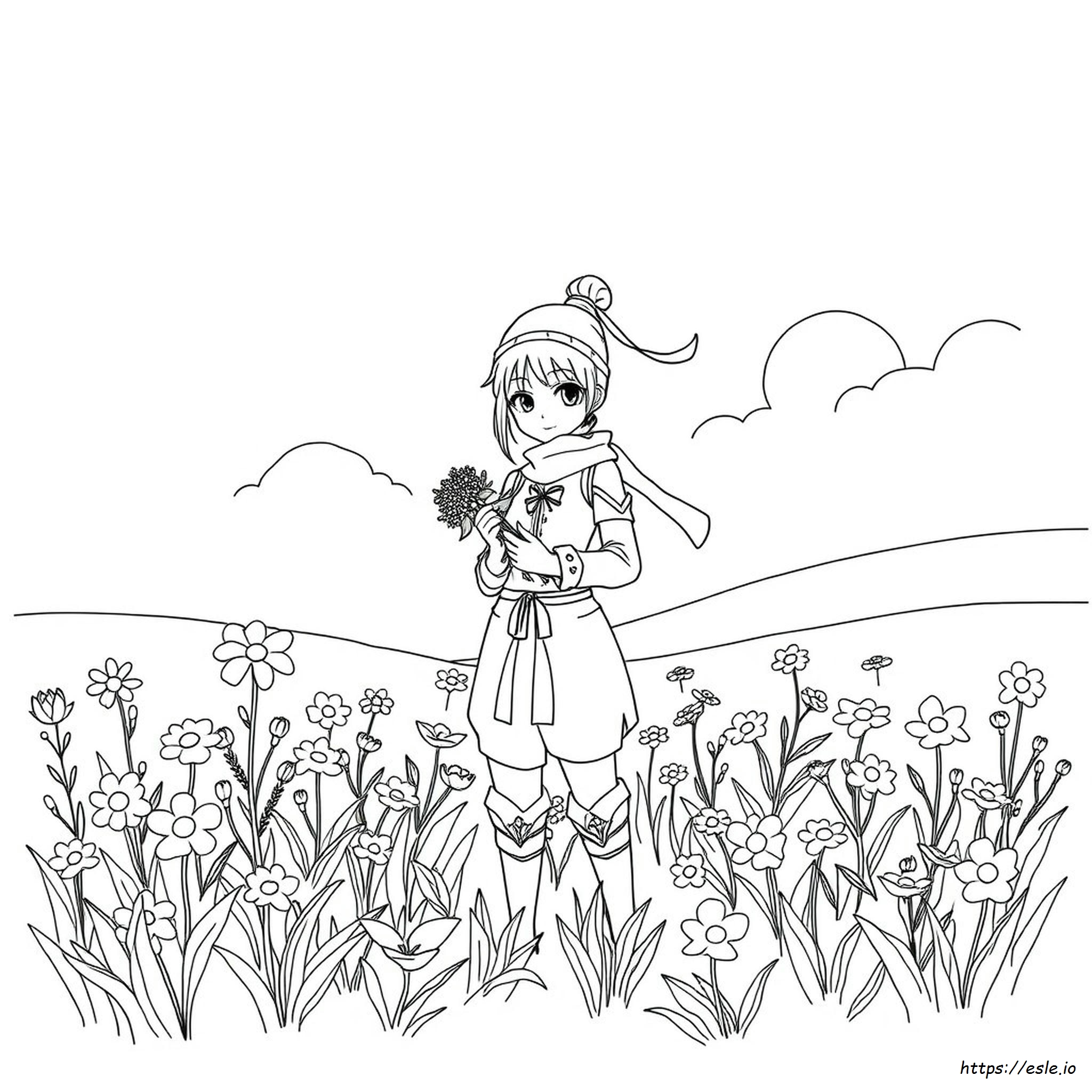 Ino Yamanaka Coloring Pages