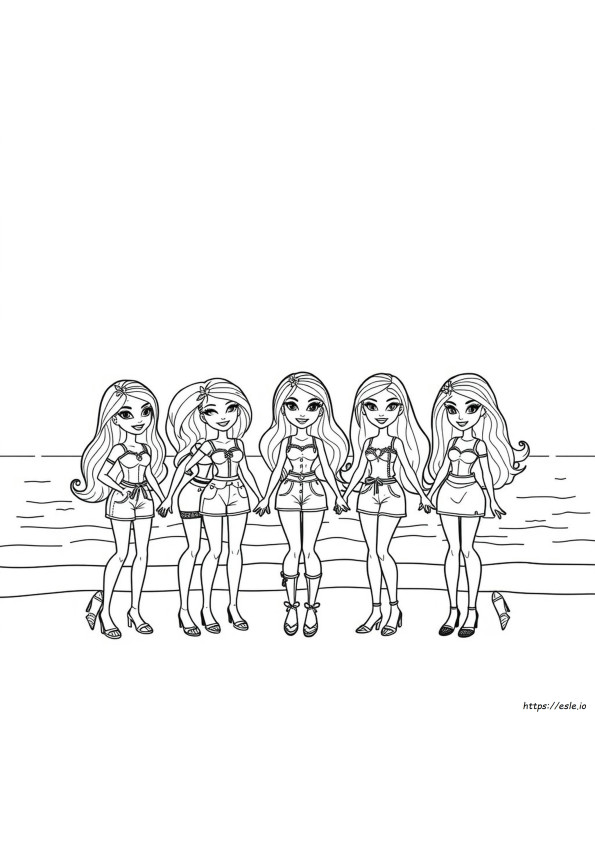 Bratz Disegni Da Colorare Pdf