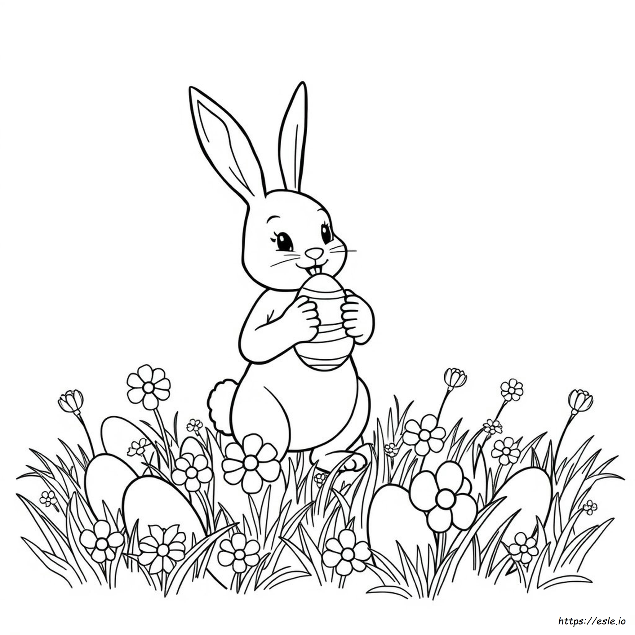 Easter Color By Number Pages