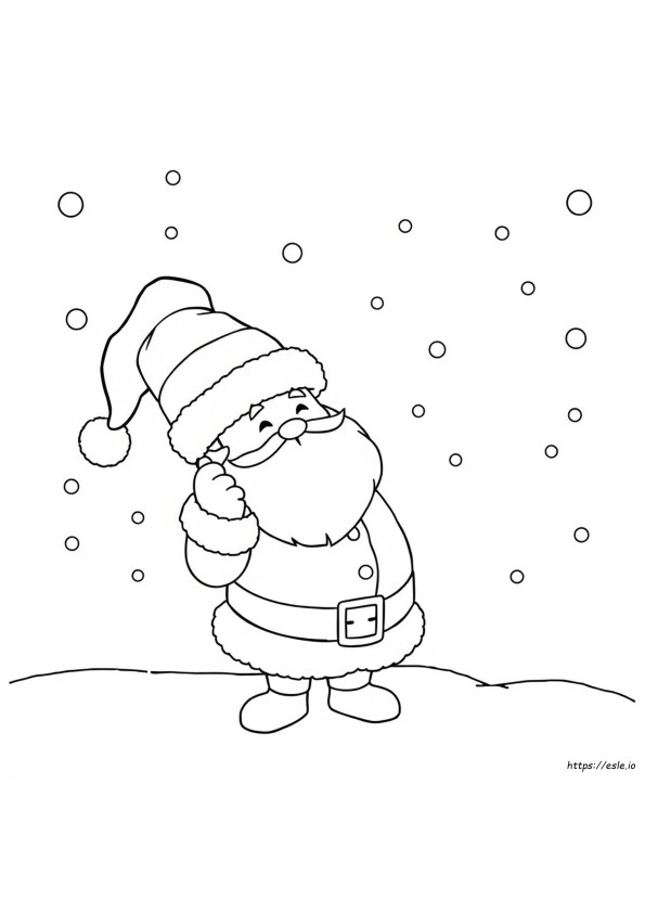 Cappello Di Babbo Natale Da Stampare Gratis E Colorare