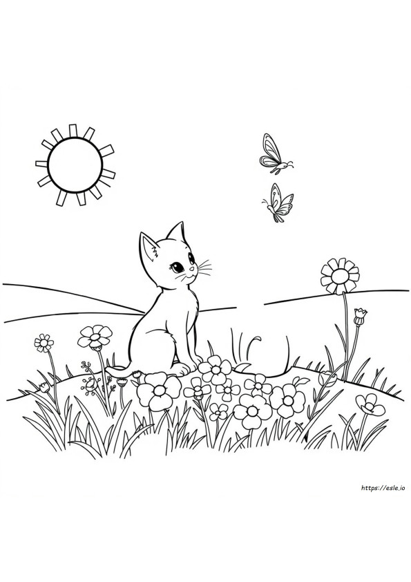 Pagini De Colorat Poppy Cat