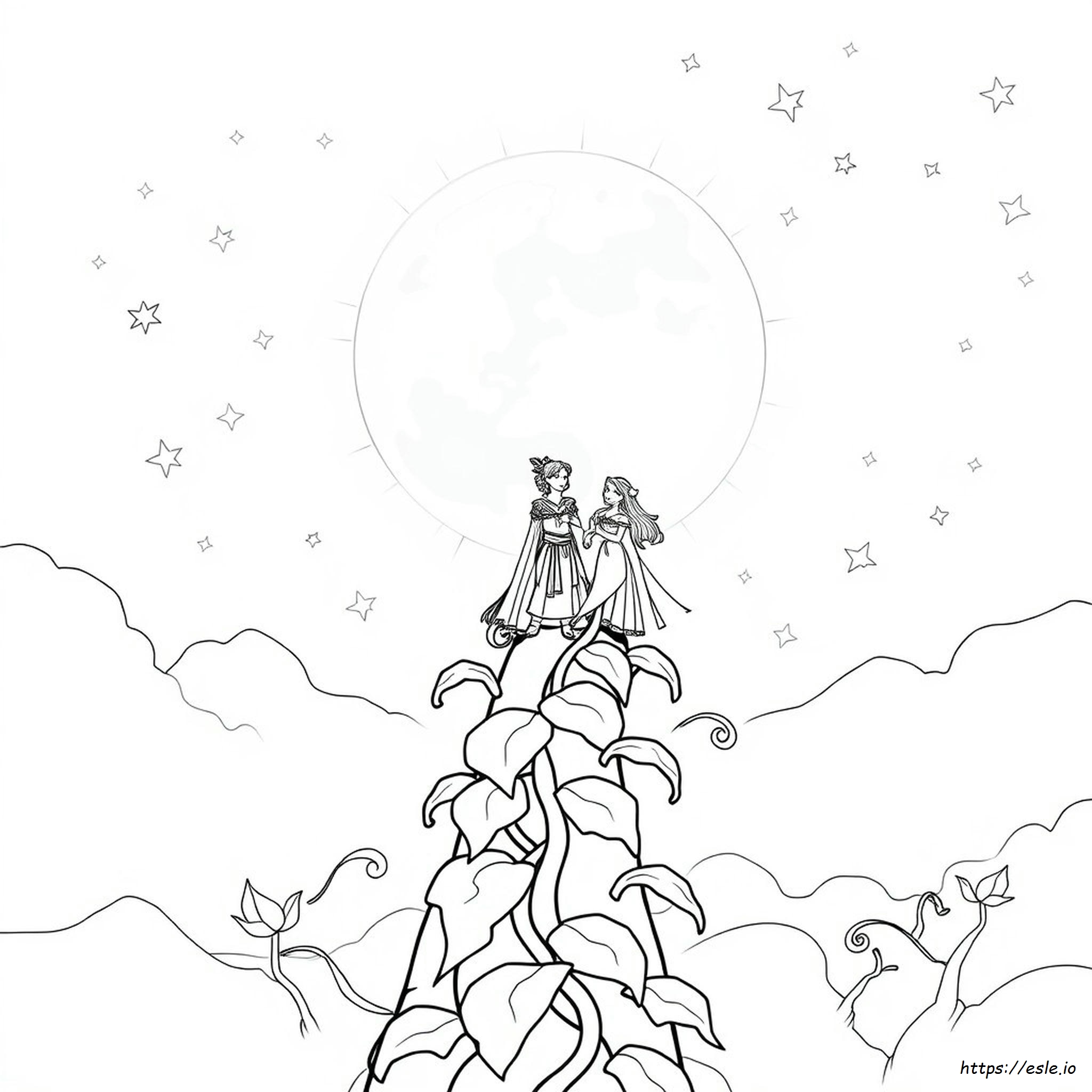 Easy Descendants Coloring Pages