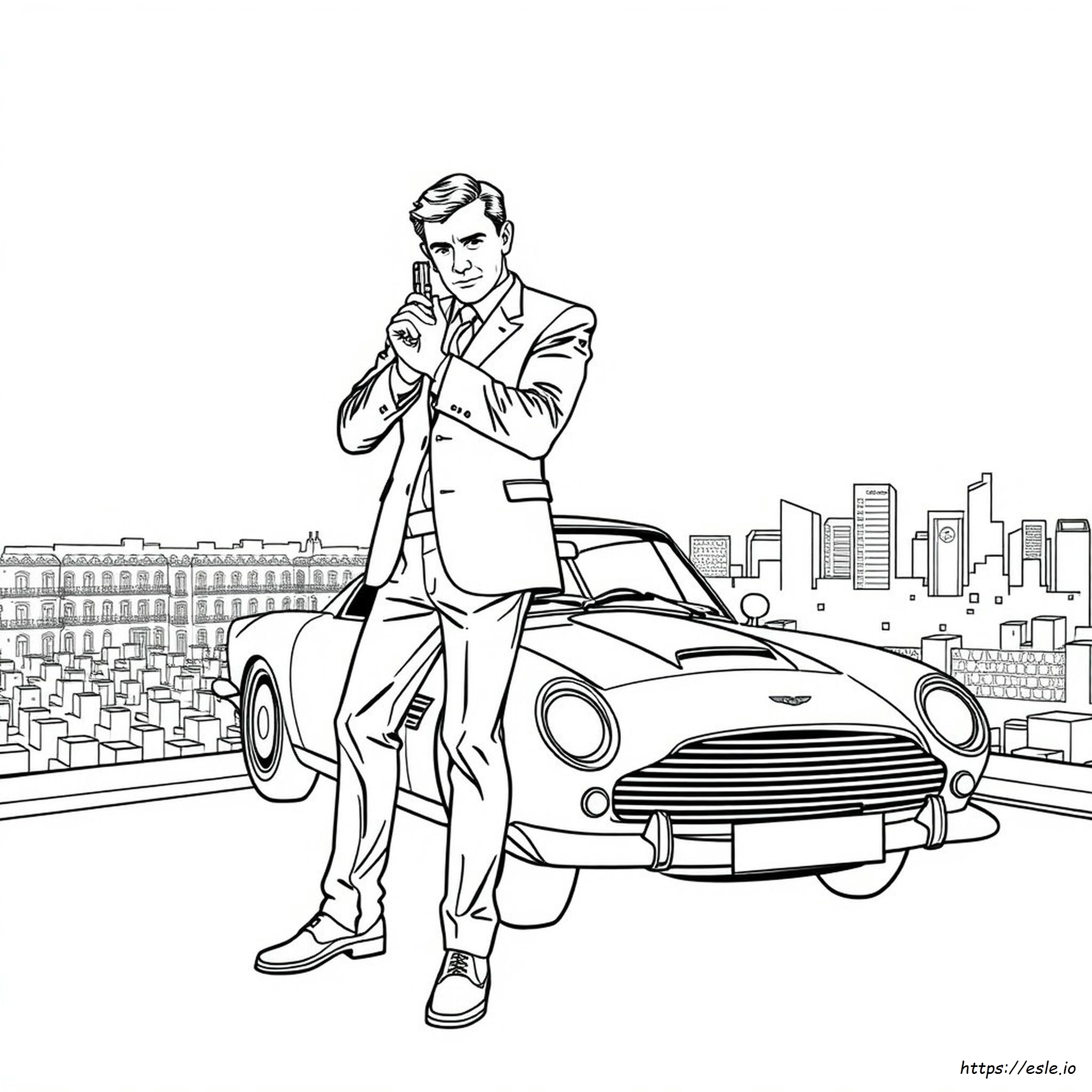 James Bond Da Colorare