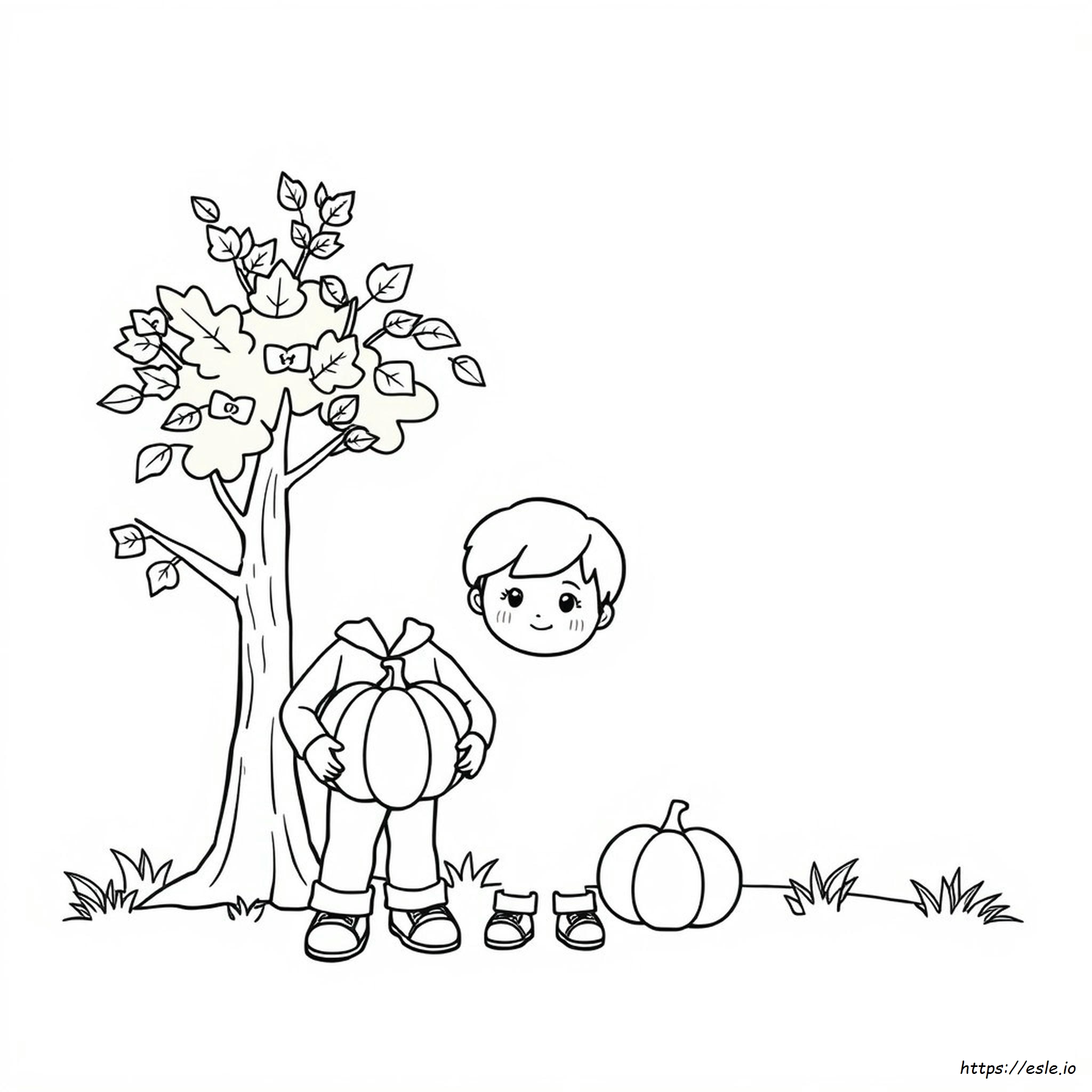 Kindergarten November Coloring Pages