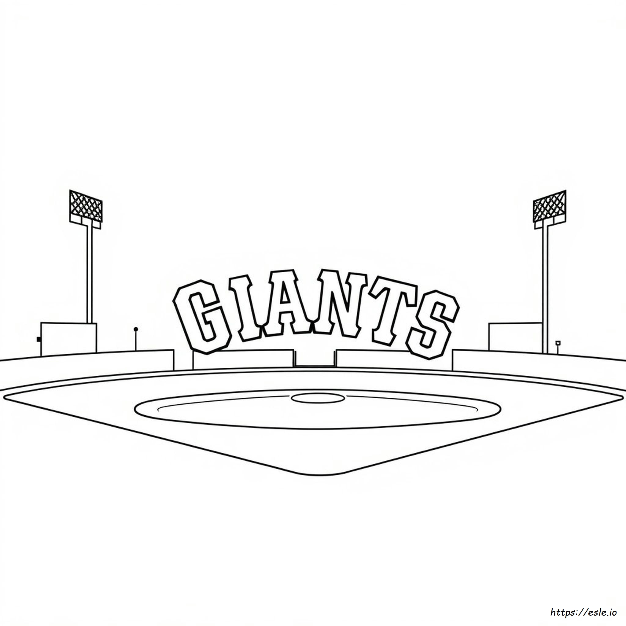 Coloriage Logo Des Géants De San Francisco