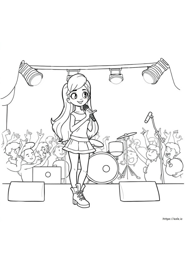Girlfriend Friday Night Funkin Coloring Pages