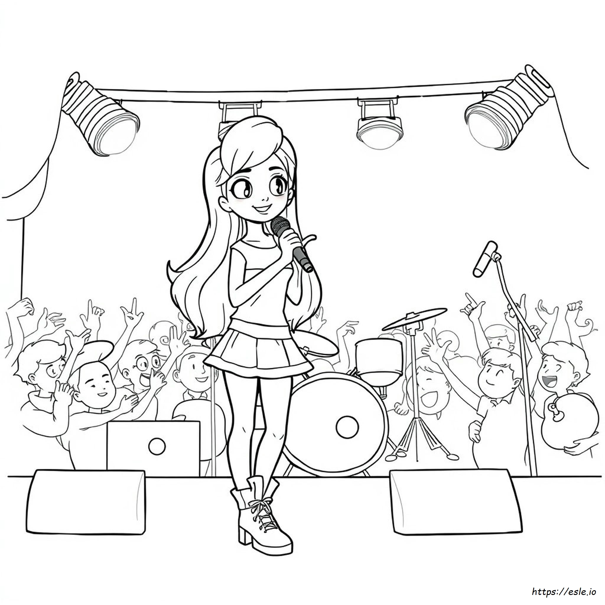 Girlfriend Friday Night Funkin Coloring Pages