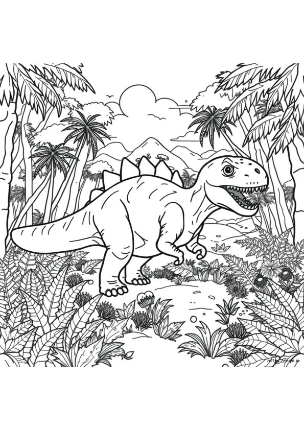 Jurassic De Colorat
