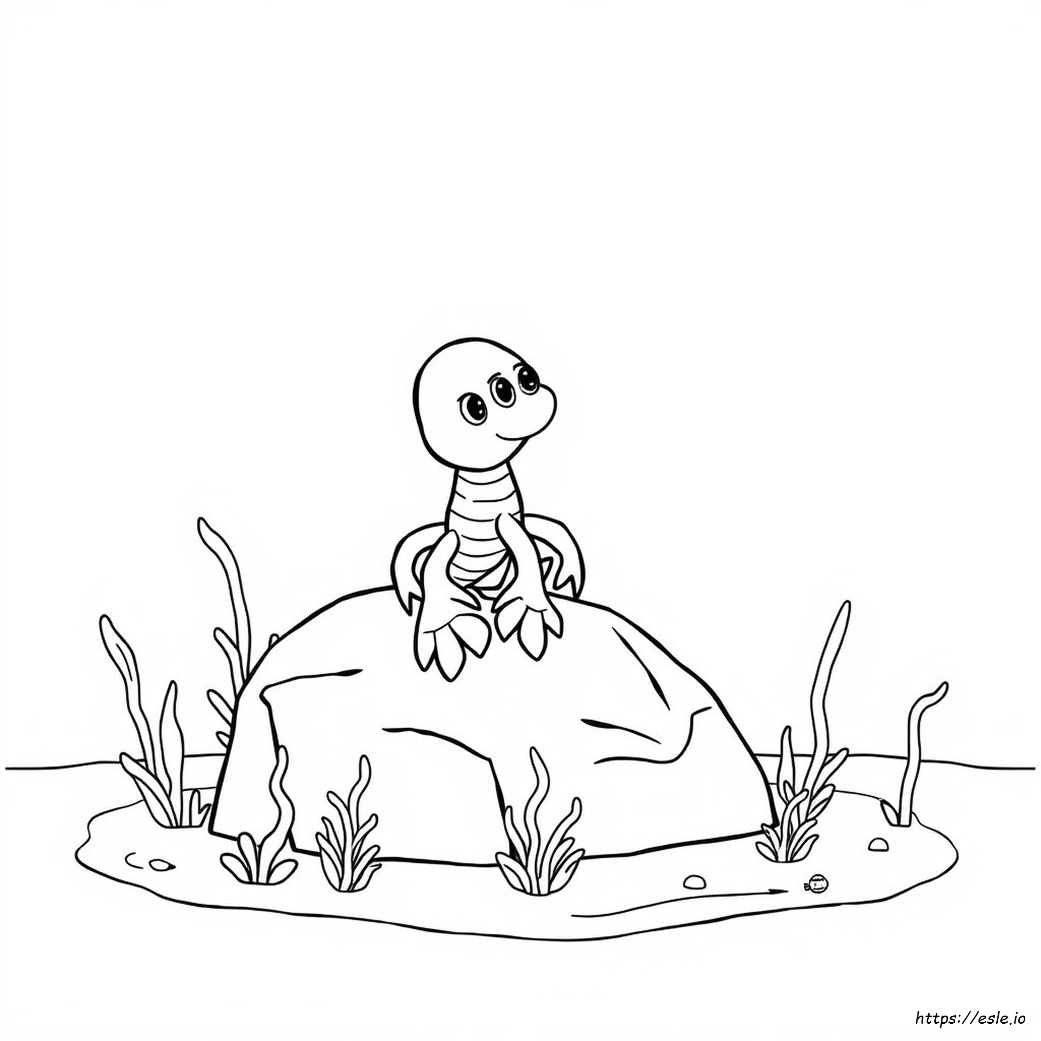 Shrimpo Coloring Page