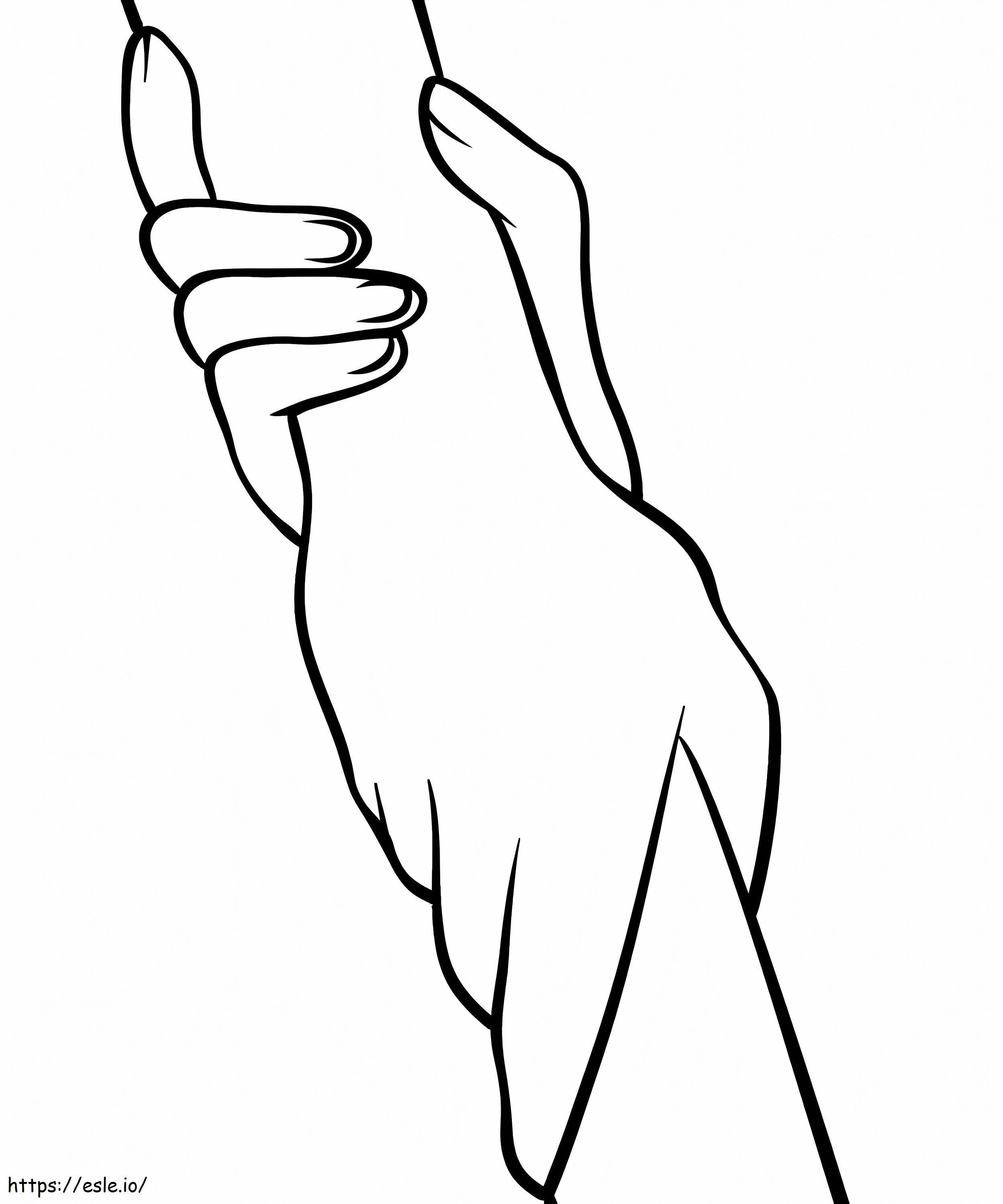 Helping Hands coloring page