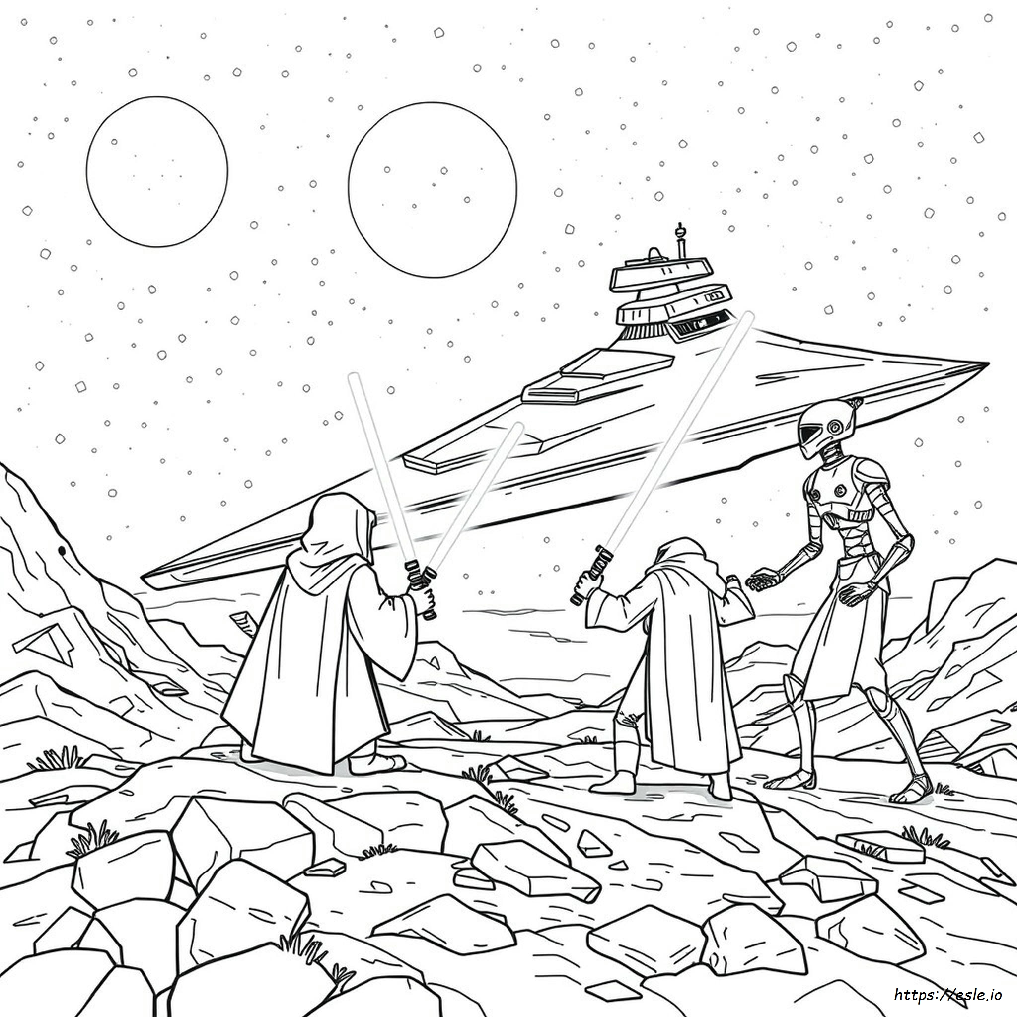 Star Wars Young Jedi Adventures Coloring Pages