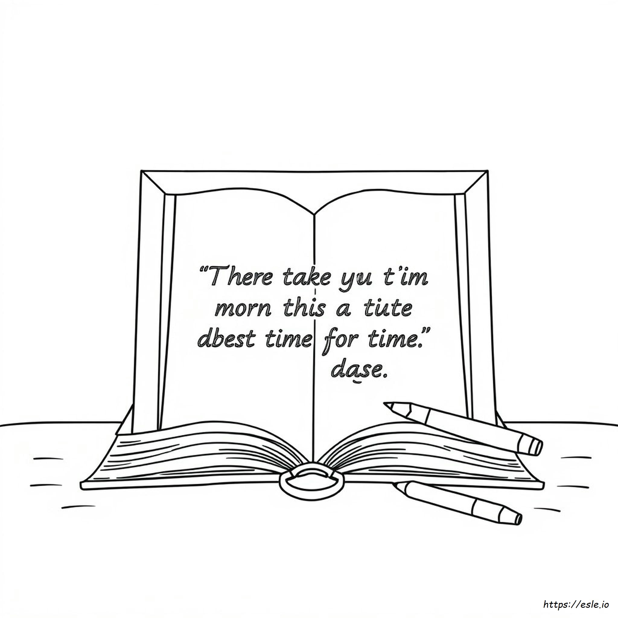 Famous Quotes Coloring Pages