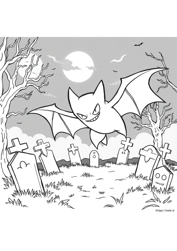 Pokemon Gengar Värityskuvat