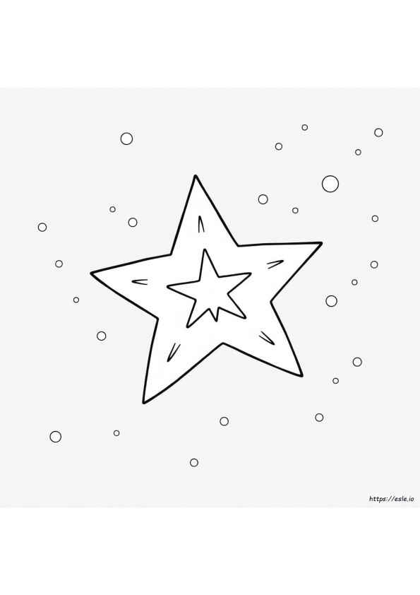 Coloriage Étoile