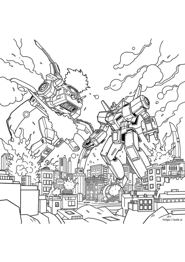 Kolorowanki Pacific Rim