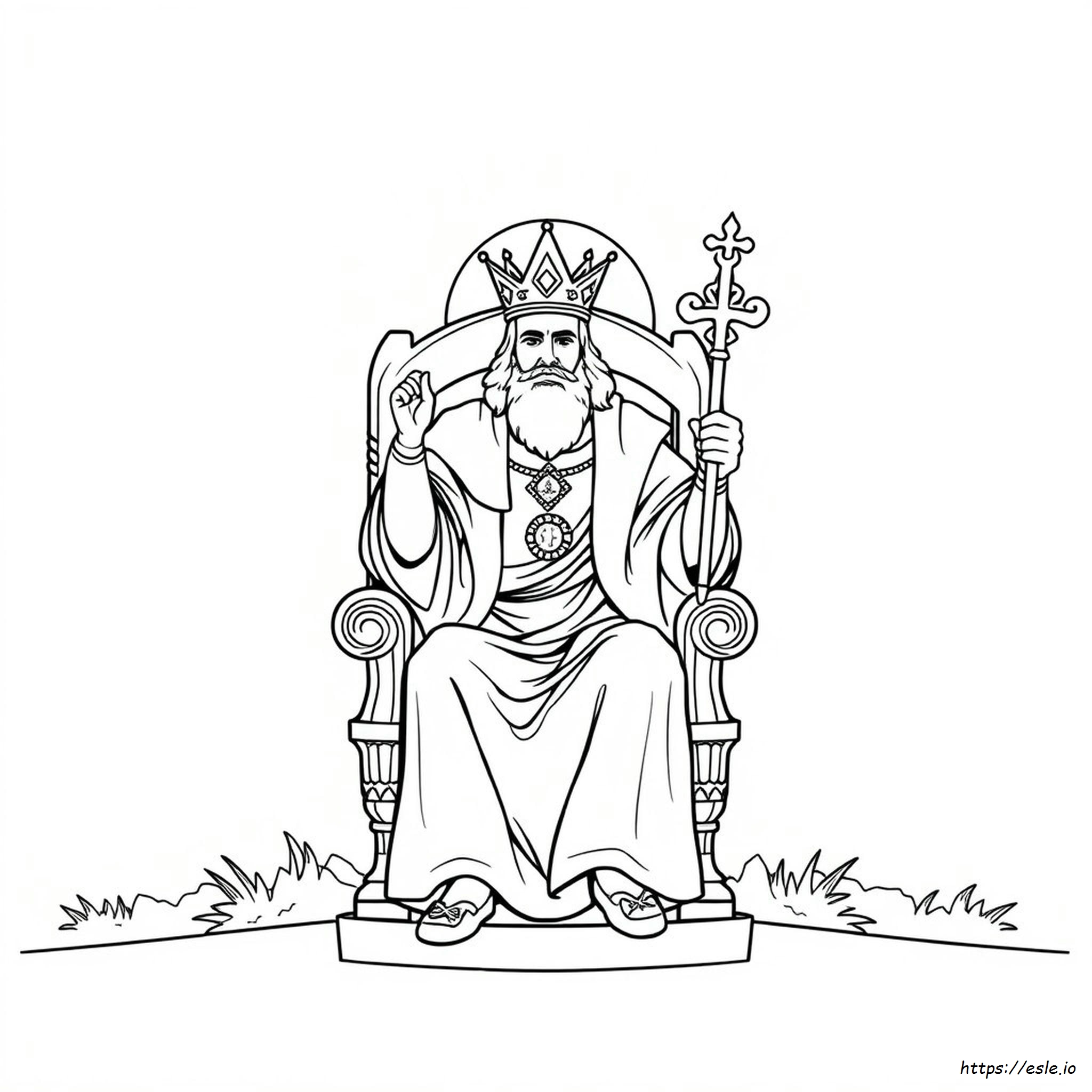 Christ The King Colouring Pages