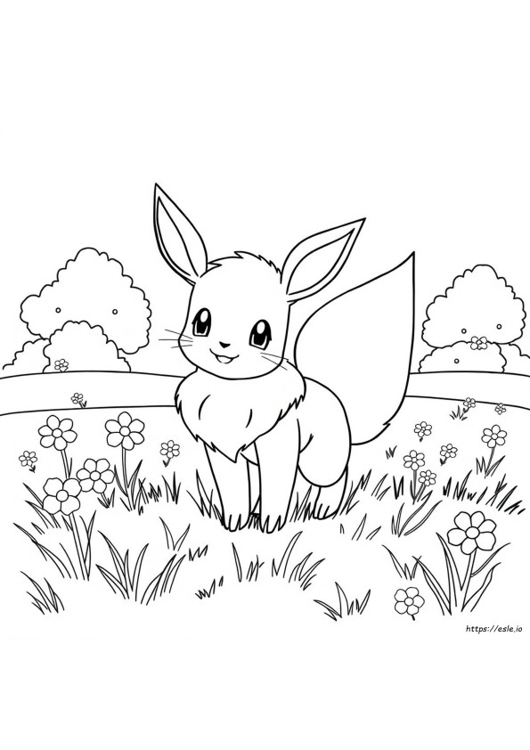 Eevee Coloring Pages To Print