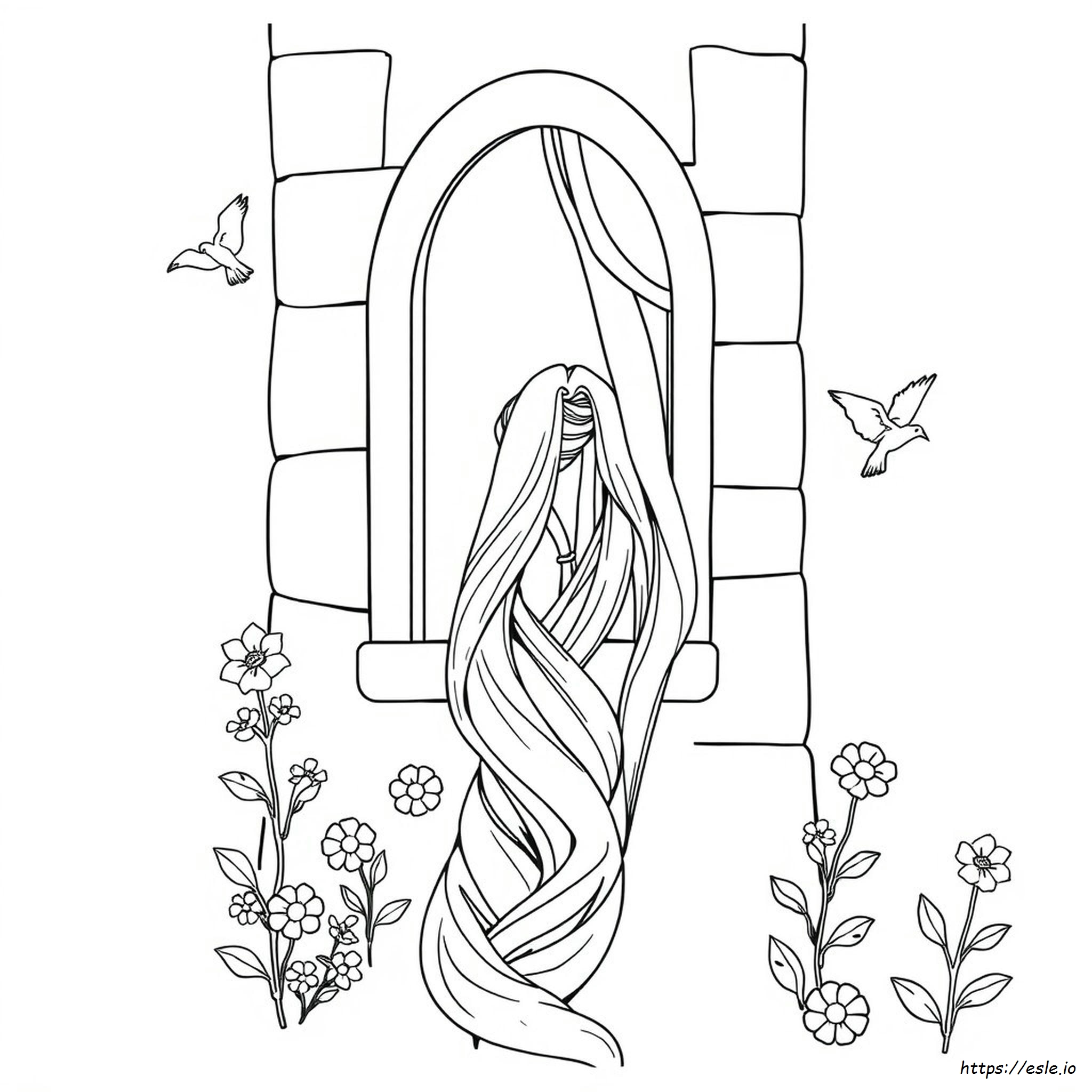 Rapunzel Coloring Pages Online