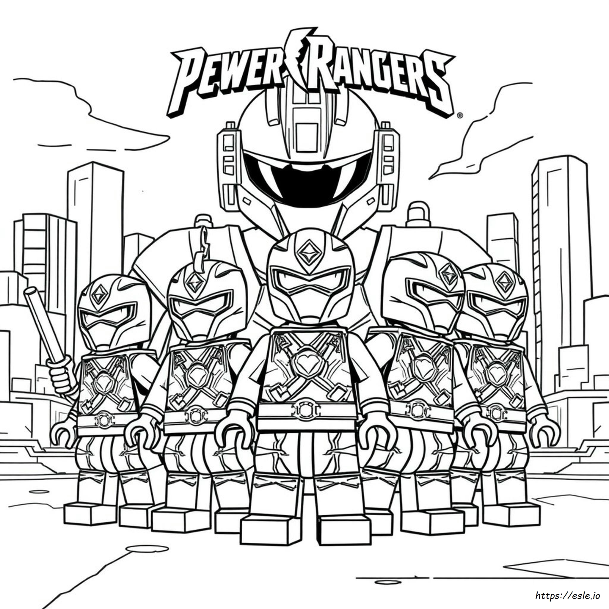 Steel Coloring Pages Power Rangers Ninja Steel Para Colorear