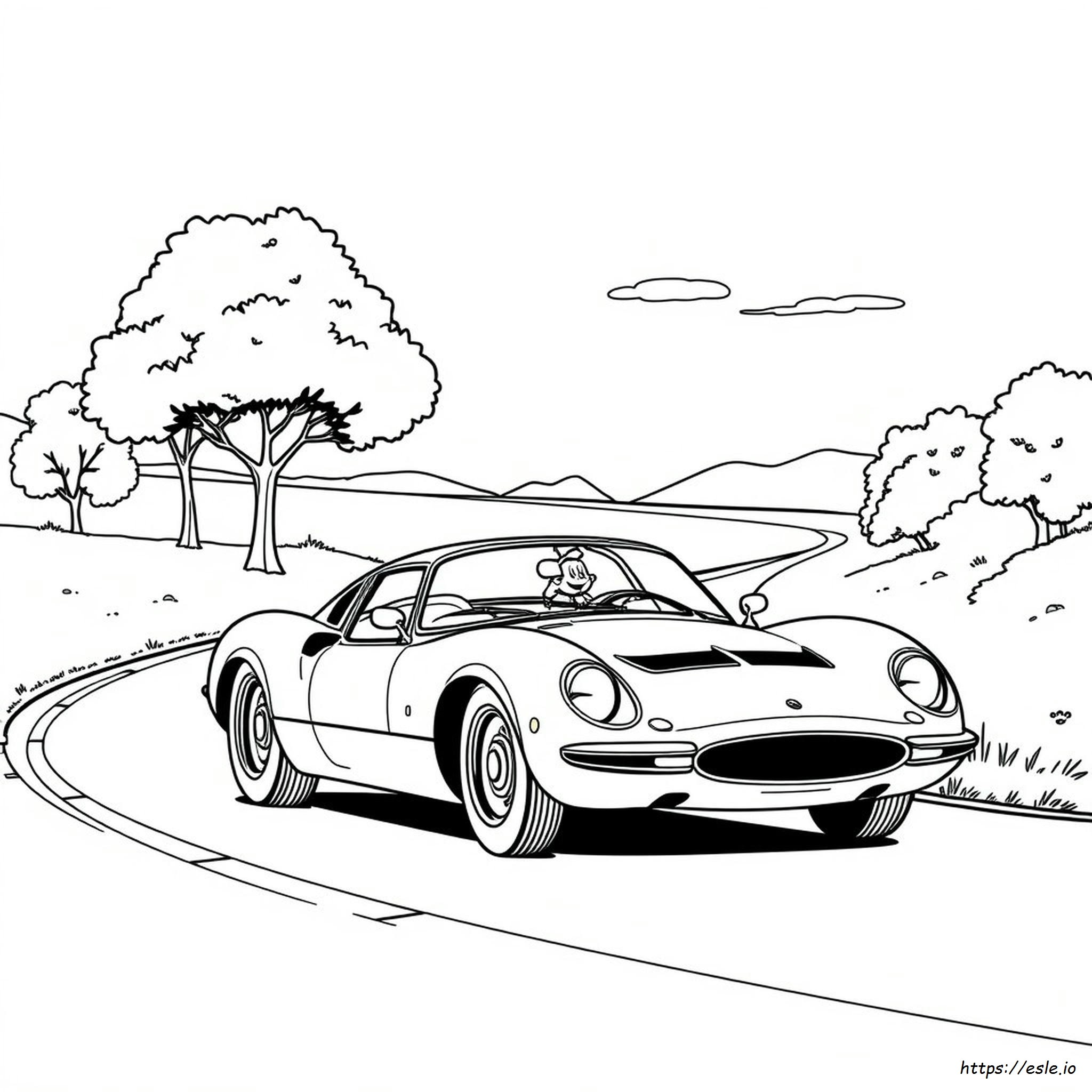 Pagani Coloring Pages