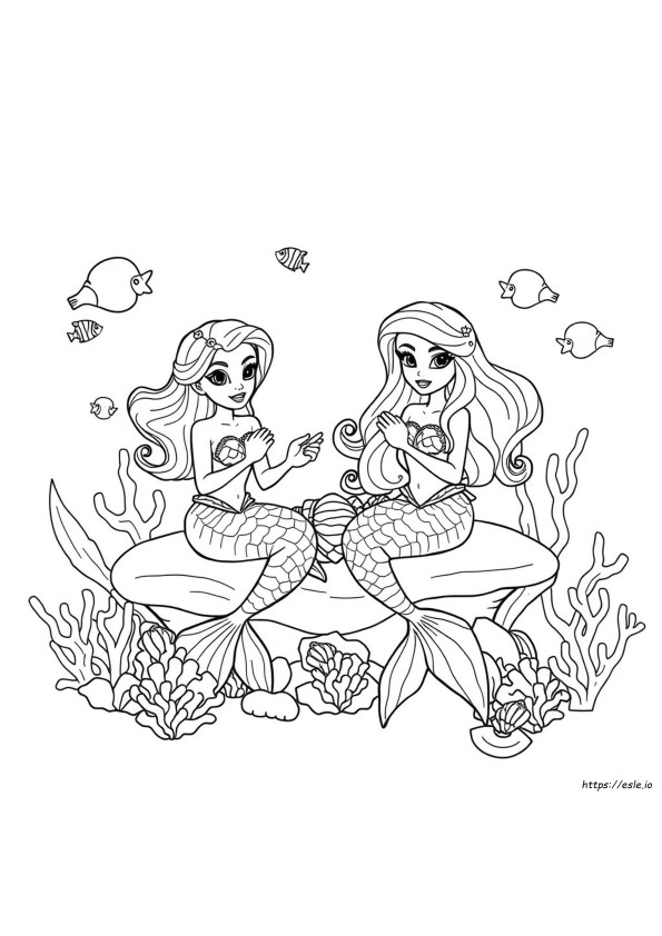 Bratz Sirene Da Colorare