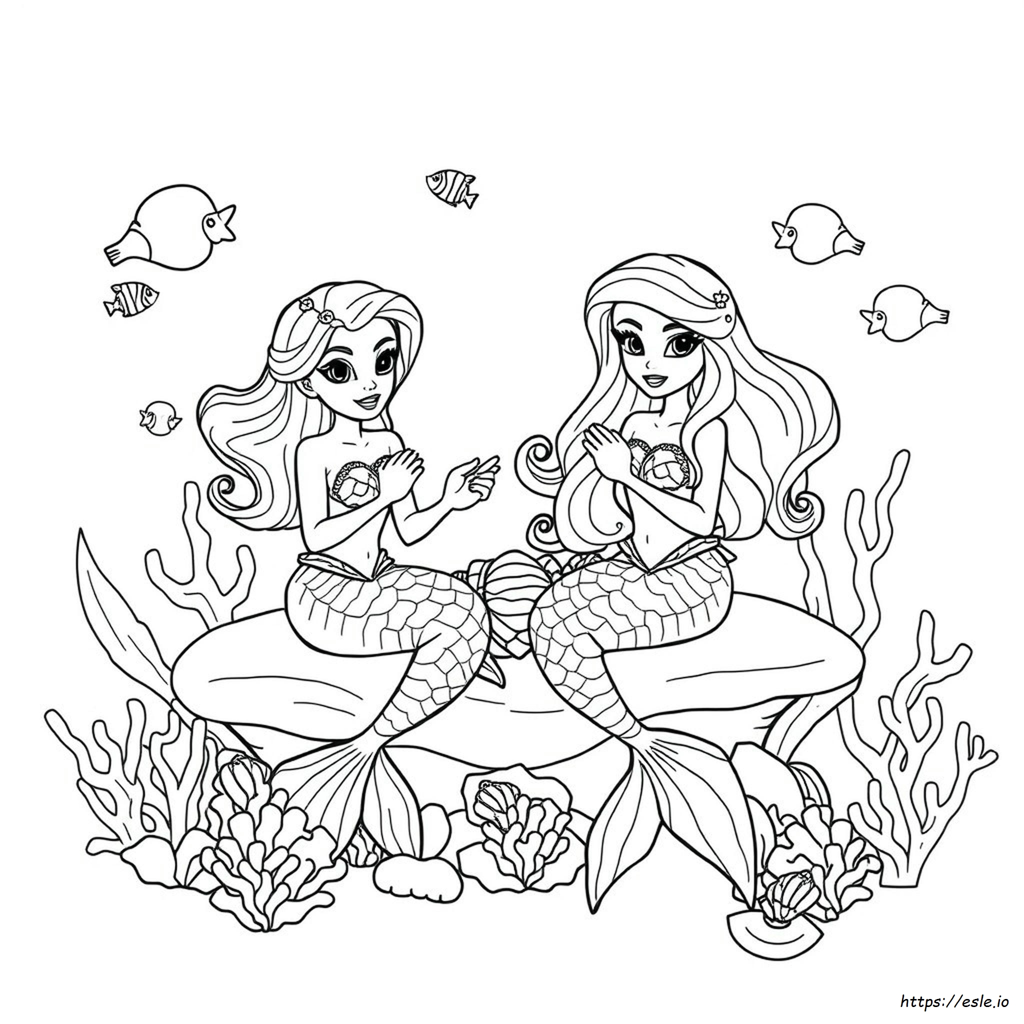 Bratz Sirene Da Colorare