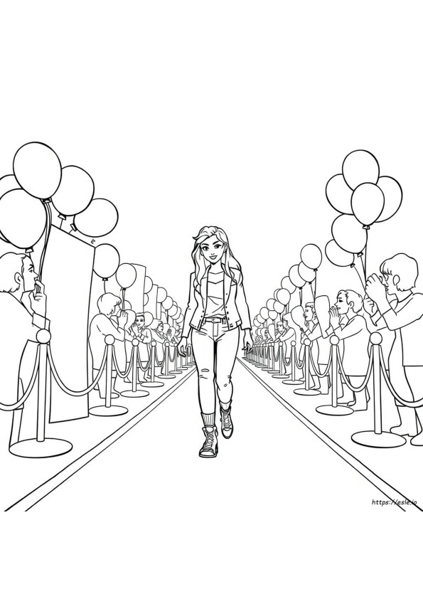 Coloriages De Célébrités À Imprimer