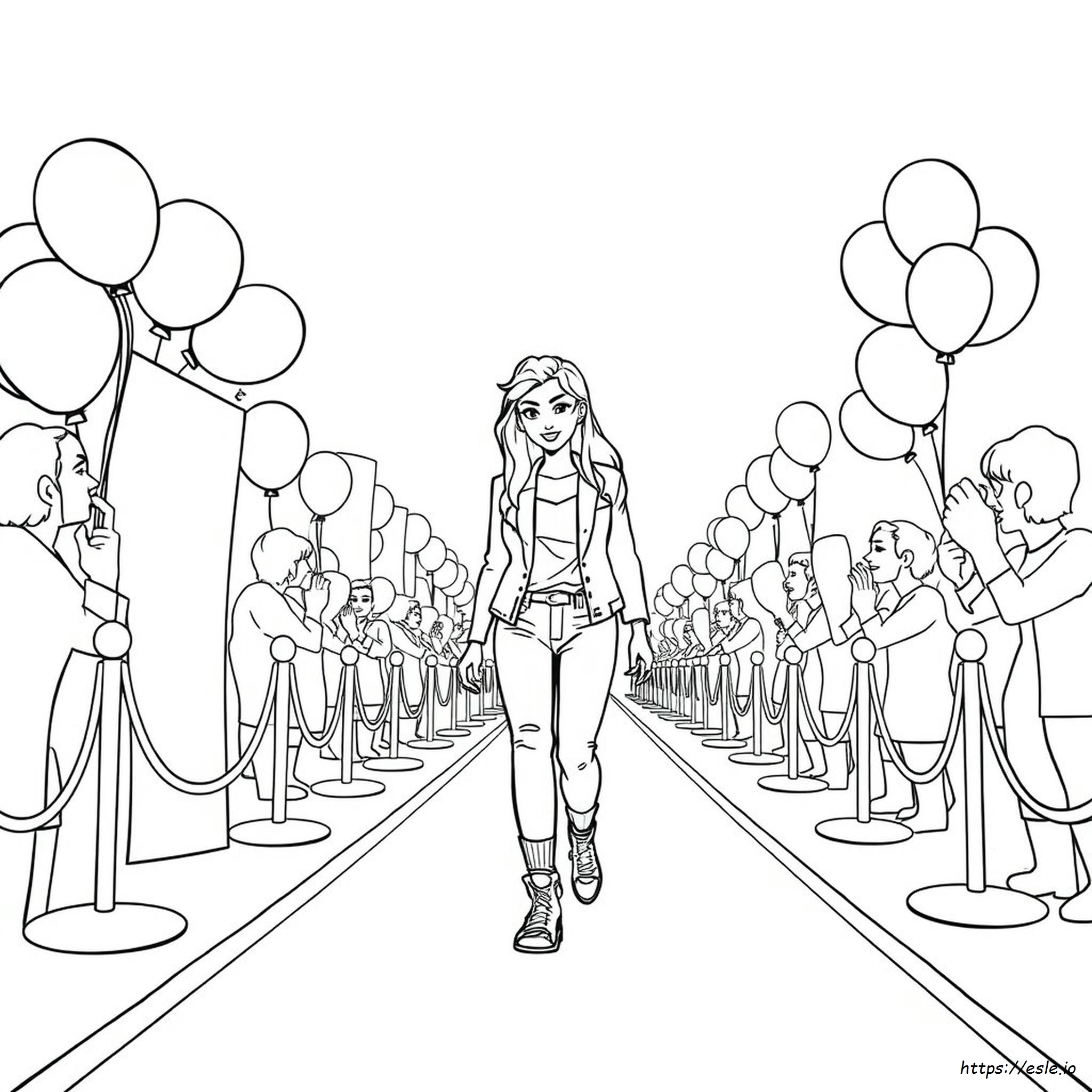 Celebrity Coloring Pages Printable