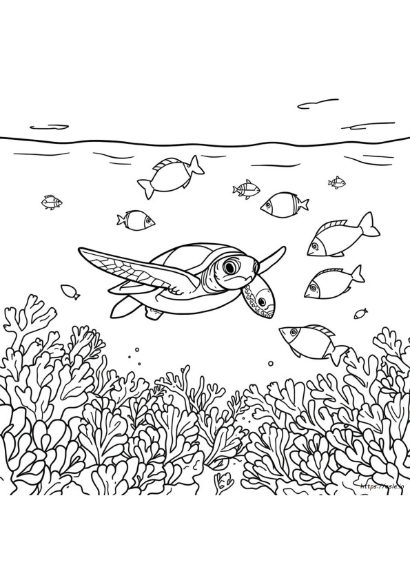 Coloring Pages For Sea Animals