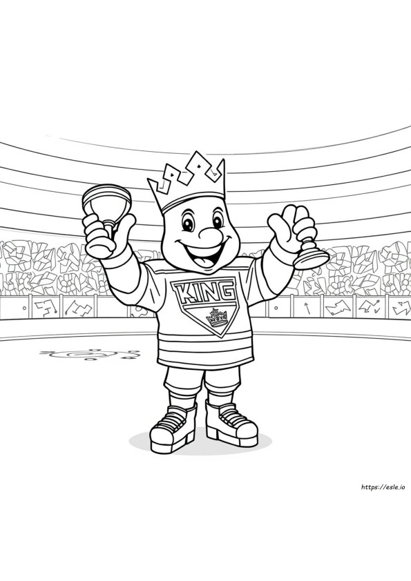 Kolorowanki Los Angeles Kings