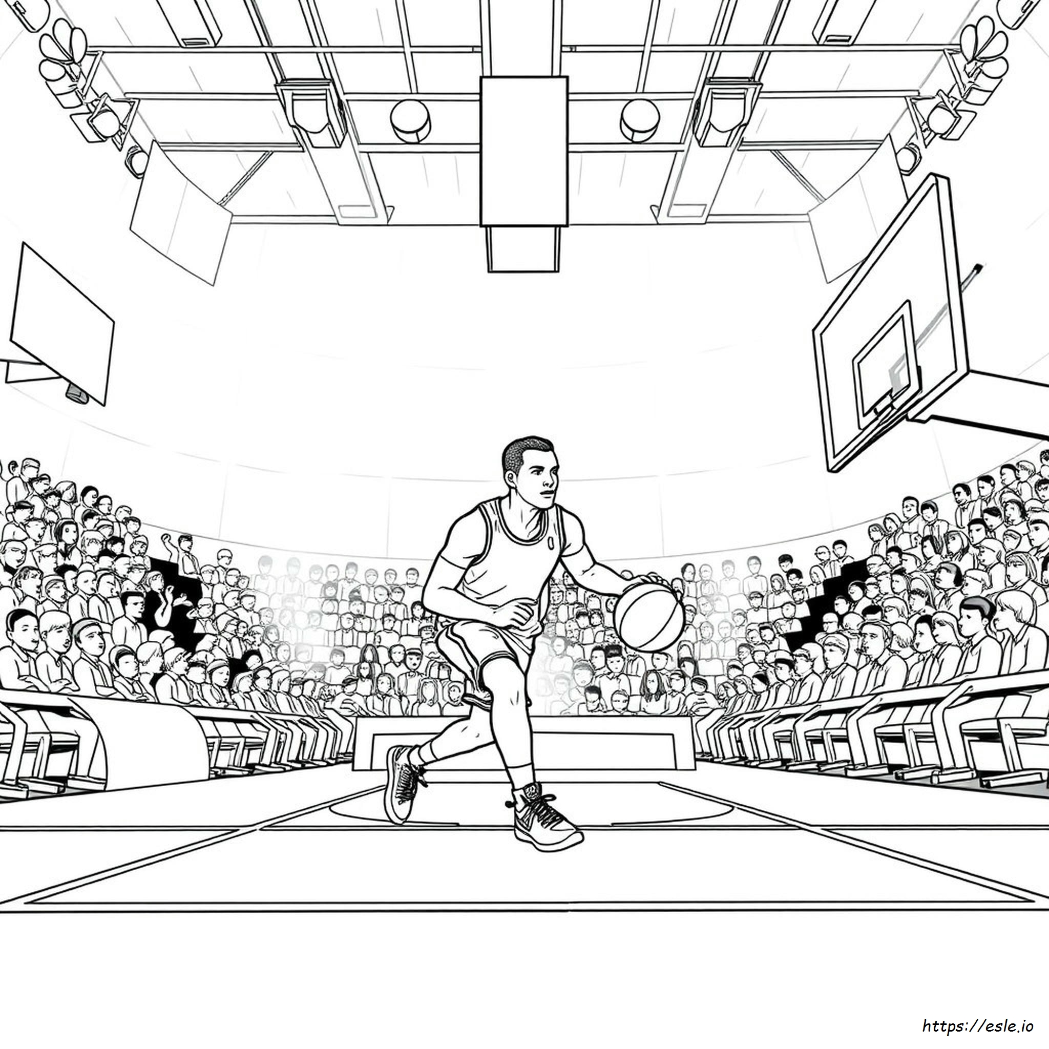 Coloriage Nba