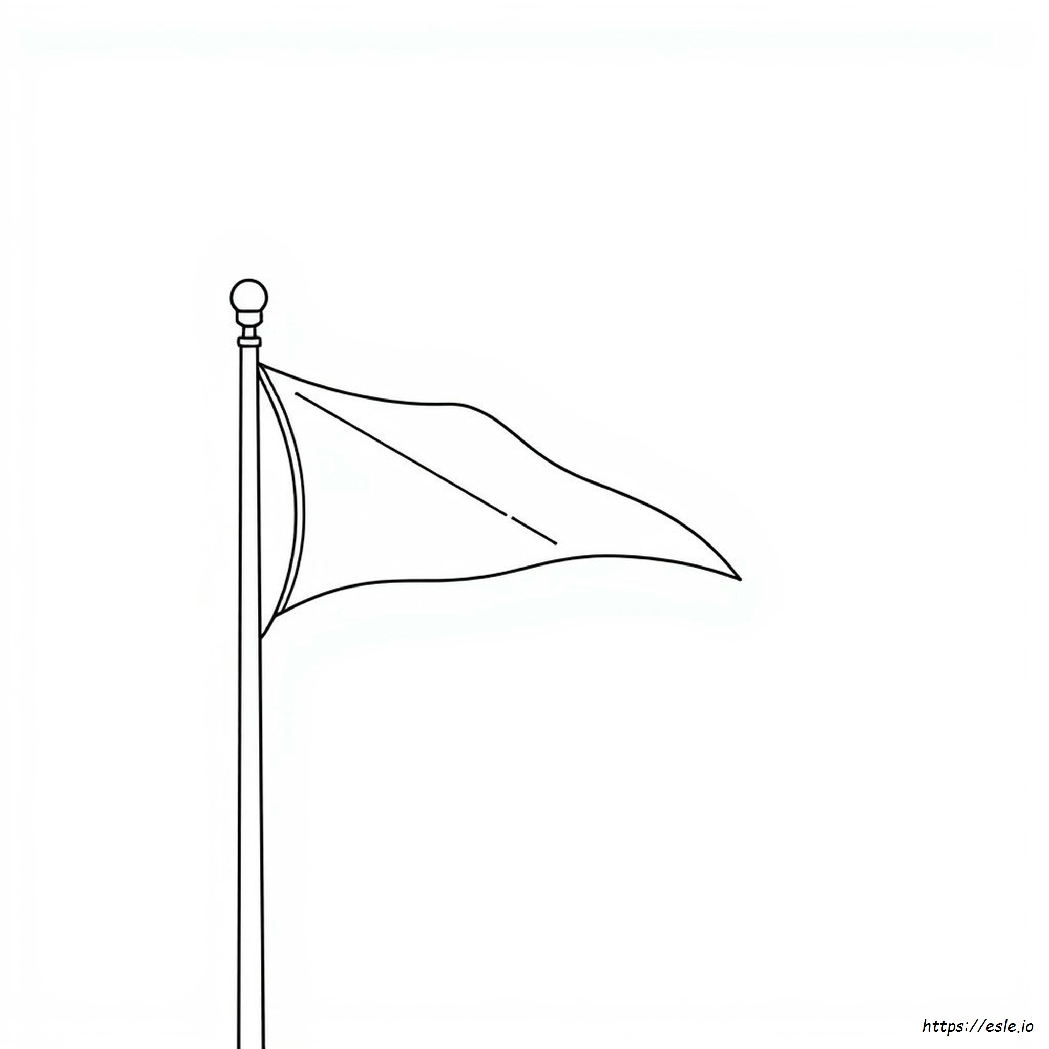 Pennant Coloring Page